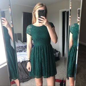 Divided Dresses - Emerald Dress Divided Dresses - Emerald Dress
